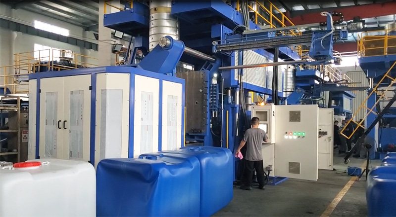 ibc tank blow molding machine ibc tankı şişirme makinesi