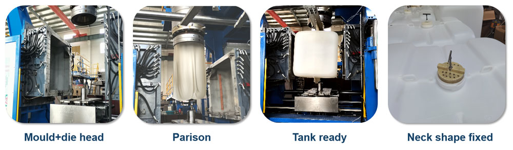 IBC tankı şişirme makinesi