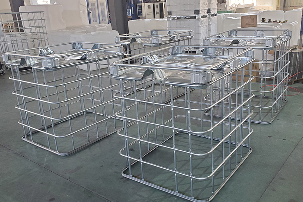 IBC Konteyner için çelik boru IBC Orta boy dökme yük konteyneri
