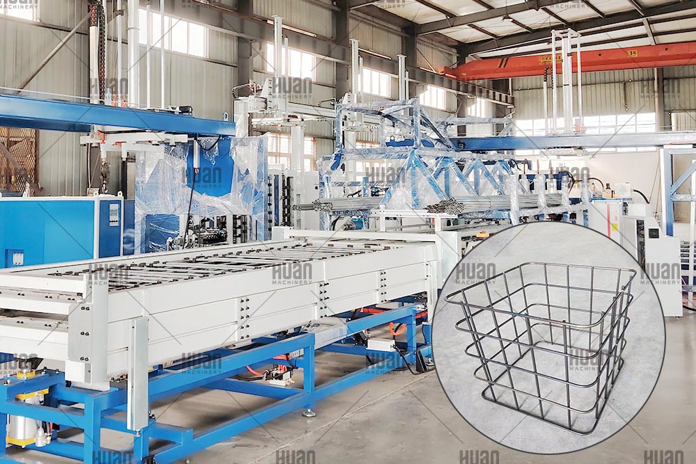 Bitümlü fibc jumbo torba çelik kafes çerçeve kaynak makinesi