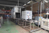 Otomatik 1000L ibc tote konteyner temizleme sistemi ibc tankı çamaşır makinesi temizleyici üretim hattı