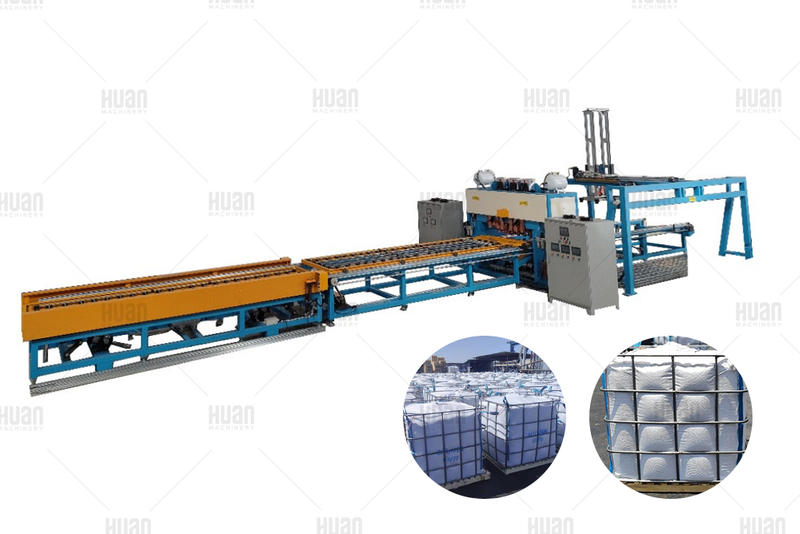 Bitümlü fibc jumbo torba çelik kafes çerçeve kaynak makinesi