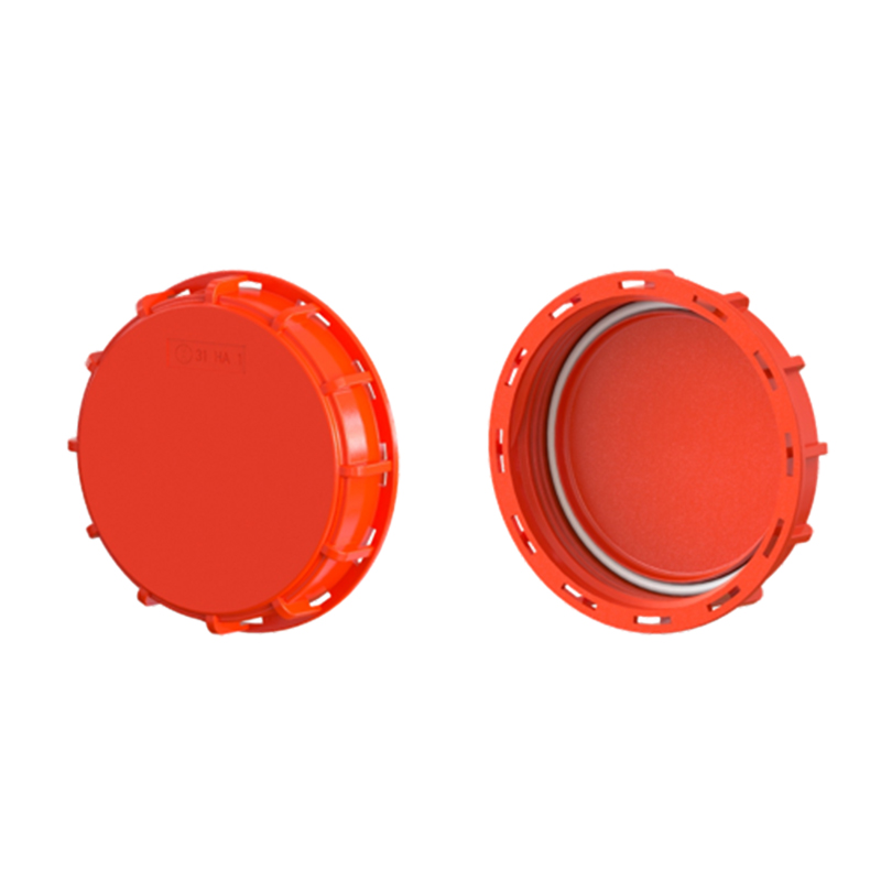 DN150 DN225 IBC Tank Kapağı IBC Tote Ücretsiz Örnek ile Üst Vidalı Kapak
