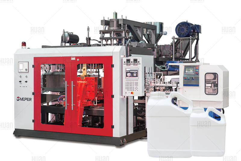 1 L 2 ltr 2.5 litre Dikdörtgen hdpe konteyner kimyasal sıvı paketi şişe ekstrüzyon şişirme makinesi yapmak