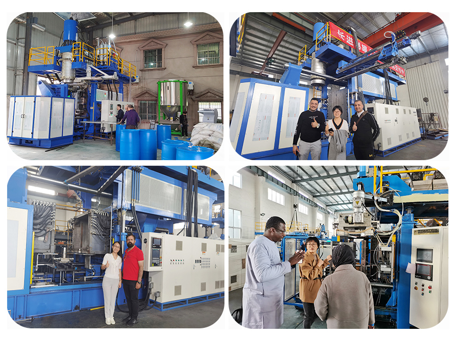 şişirme makinesi m&uuml;şteri g&ouml;sterisi