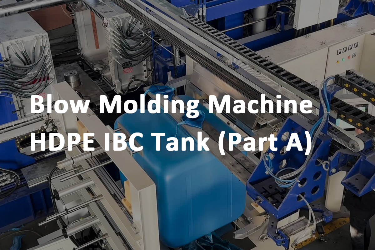 25 tank/saat! HDPE IBC tank üfleme kalıplama hattının çekirdek teknoloji dökümü