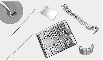 IBC tankı &ccedil;elik par&ccedil;aları