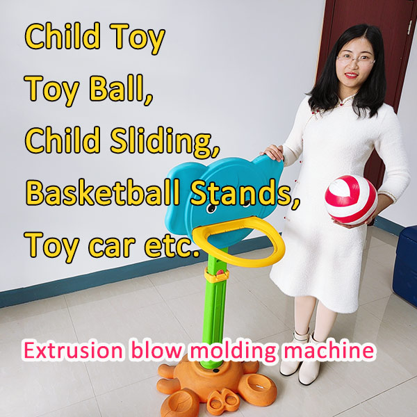 Çocuk oyuncak endüstrisi için ekstrüzyon şişirme makinemiz