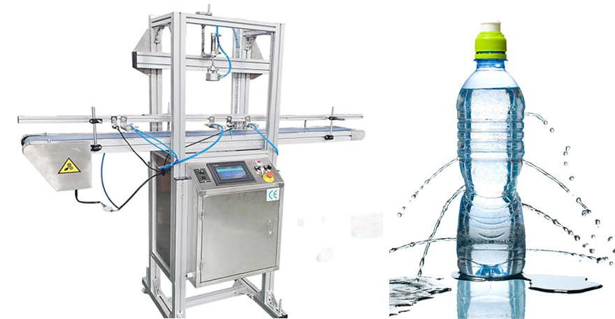 Şişe sızıntı test makinesi, boş şişe plastik kap sızıntısı