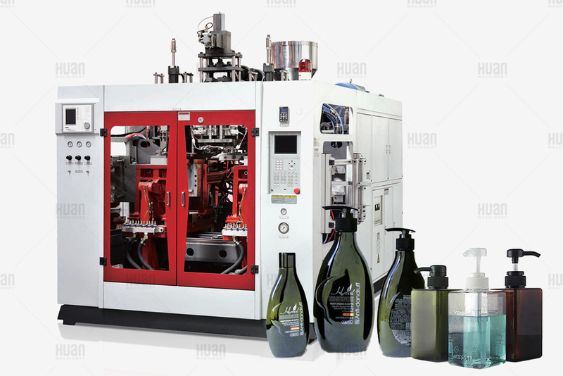 HDPE Günlük kimyasal şampuan çamaşır deterjanı şişesi ekstrüzyon şişirme makinesi